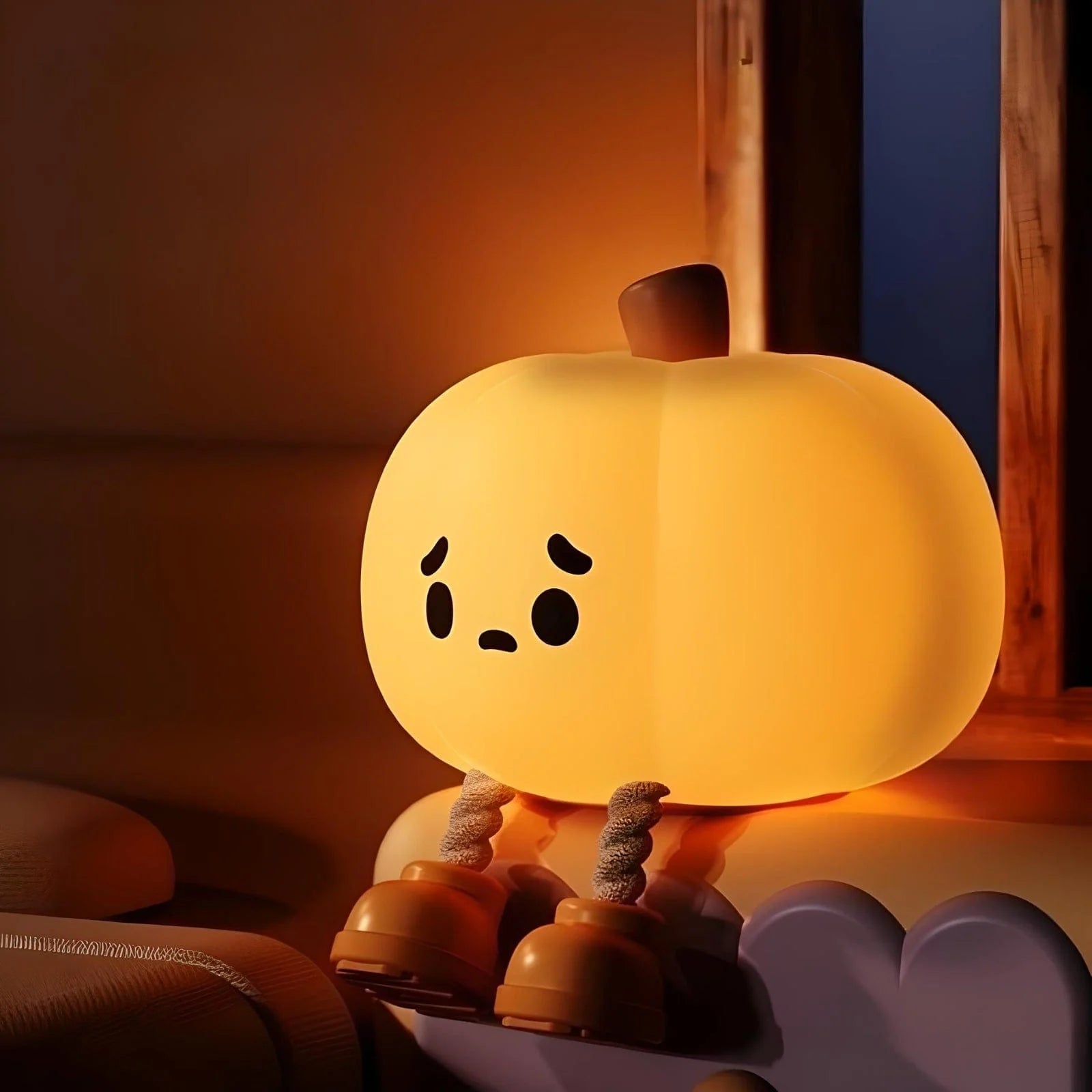 Veilleuse Enfant Halloween - Citrouille