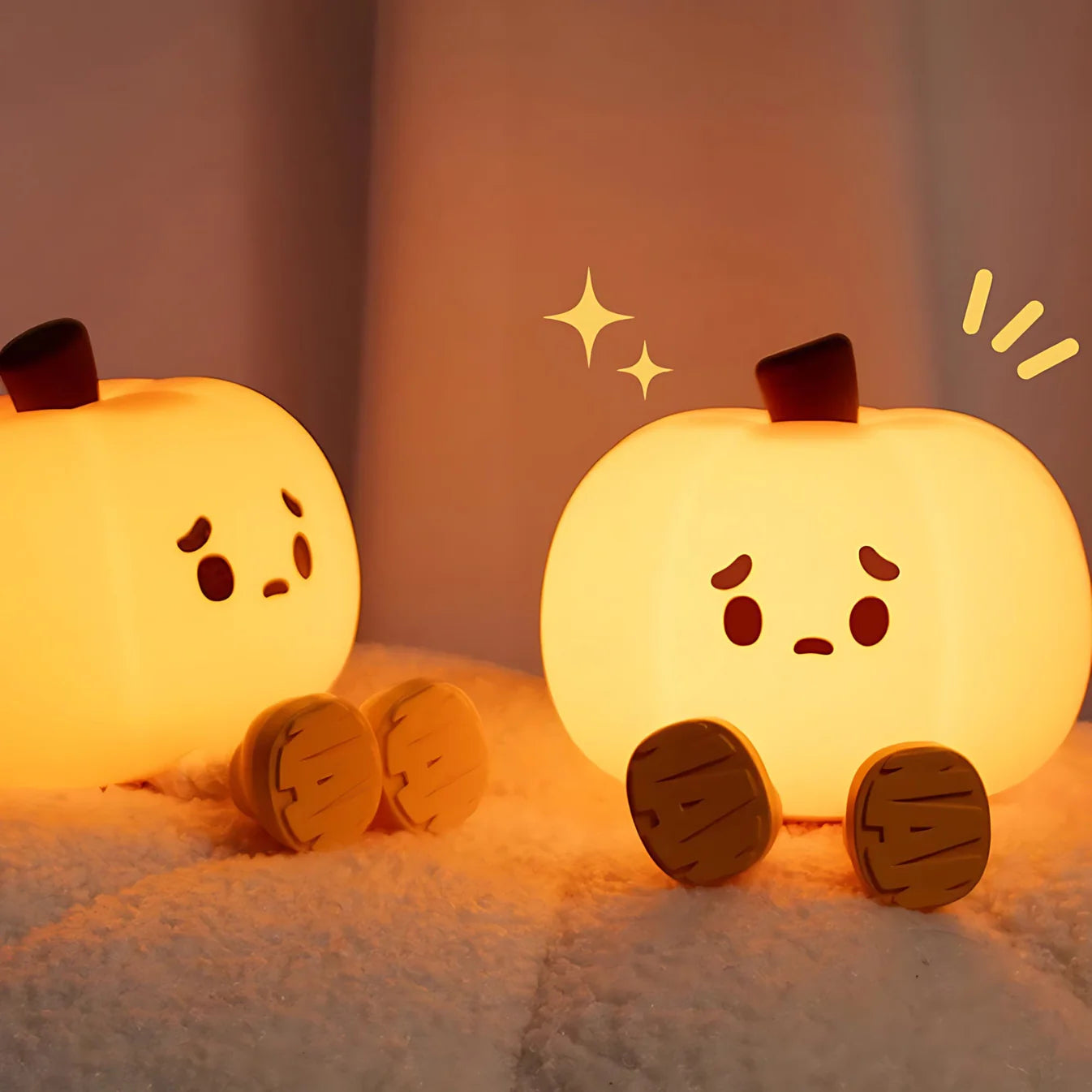 Veilleuse Enfant Halloween - Citrouille