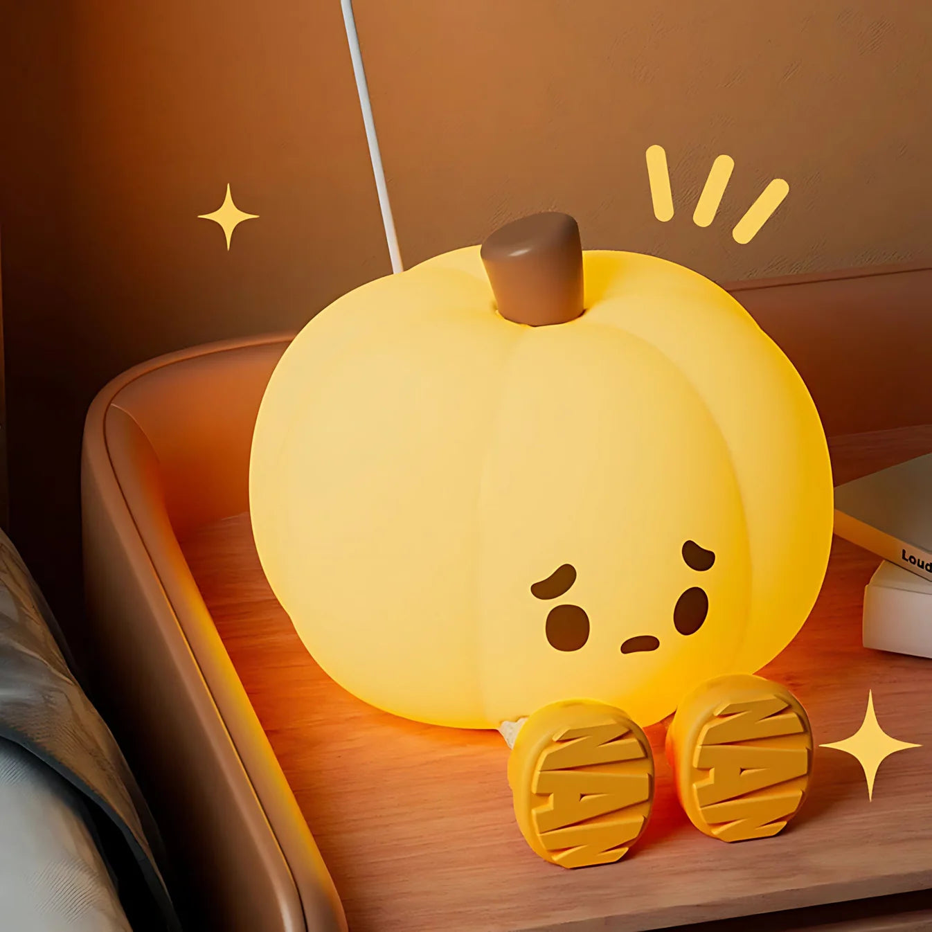 Veilleuse Enfant Halloween - Citrouille