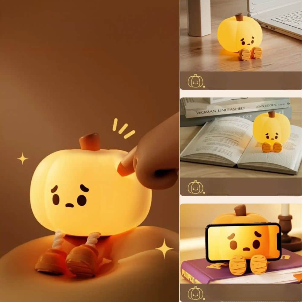 Veilleuse Enfant Halloween - Citrouille