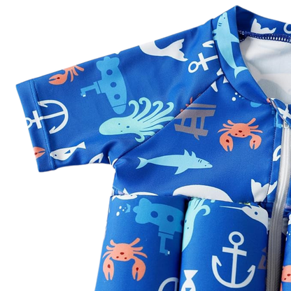 Maillot de bain bouée bébé et Bonnet