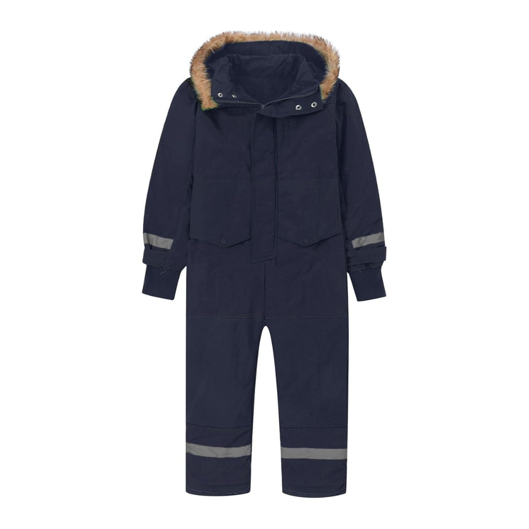 Combinaison de Ski Enfant avec Capuche Fourrure - Snowboo