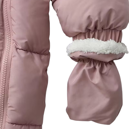 Combi-Pilote Bébé Hiver Ultra Chaude – avec Moufles, Chaussons et Chapka
