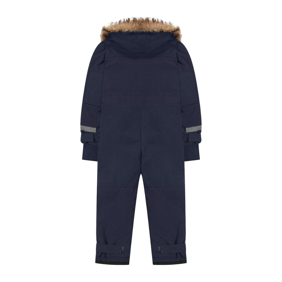 Combinaison de Ski Enfant avec Capuche Fourrure - Snowboo