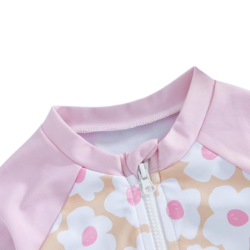 Maillot de Bain Bébé Fille avec Casquette - Lindsay