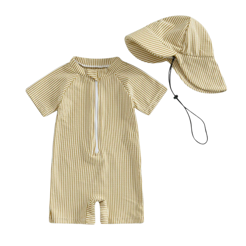 Maillot de Bain Bébé avec Casquette - Watson
