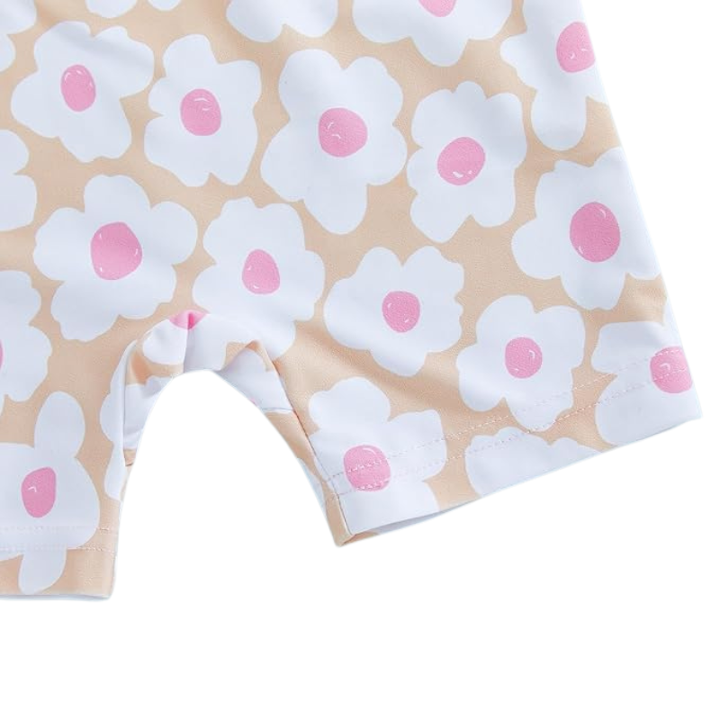 Maillot de Bain Bébé Fille avec Casquette - Lindsay