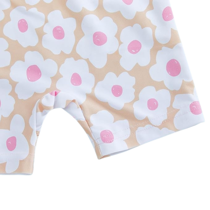 Maillot de Bain Bébé Fille avec Casquette - Lindsay