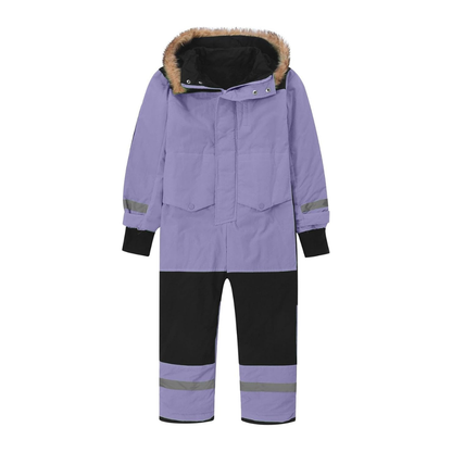 Combinaison de Ski Enfant avec Capuche Fourrure - Snowboo