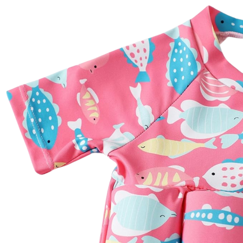 Maillot de bain bouée bébé et Bonnet