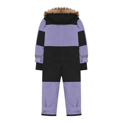 Combinaison de Ski Enfant avec Capuche Fourrure - Snowboo