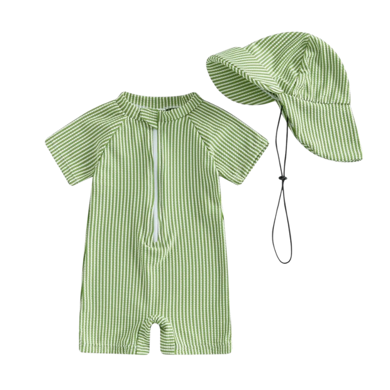Maillot de Bain Bébé avec Casquette - Watson