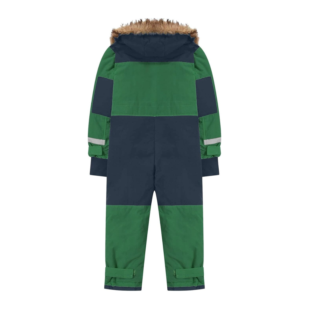 Combinaison de Ski Enfant avec Capuche Fourrure - Snowboo