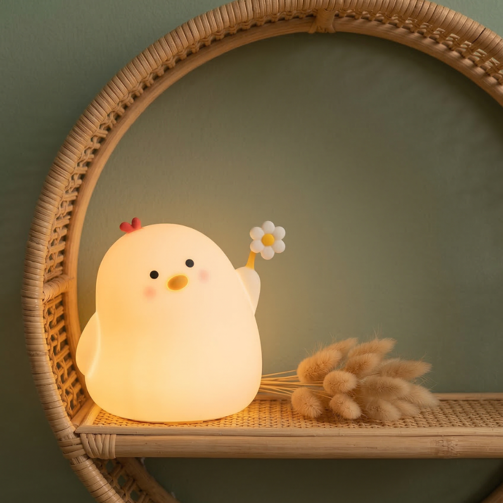 Veilleuse Rosalie la Poulette Rechargeable