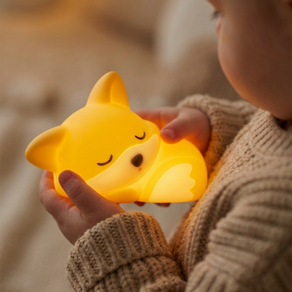 Veilleuse Léo le Renard rechargeable