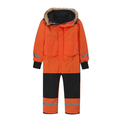 Combinaison de Ski Enfant avec Capuche Fourrure - Snowboo