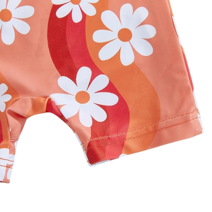 Maillot de Bain Bébé Fille avec Casquette - Lindsay