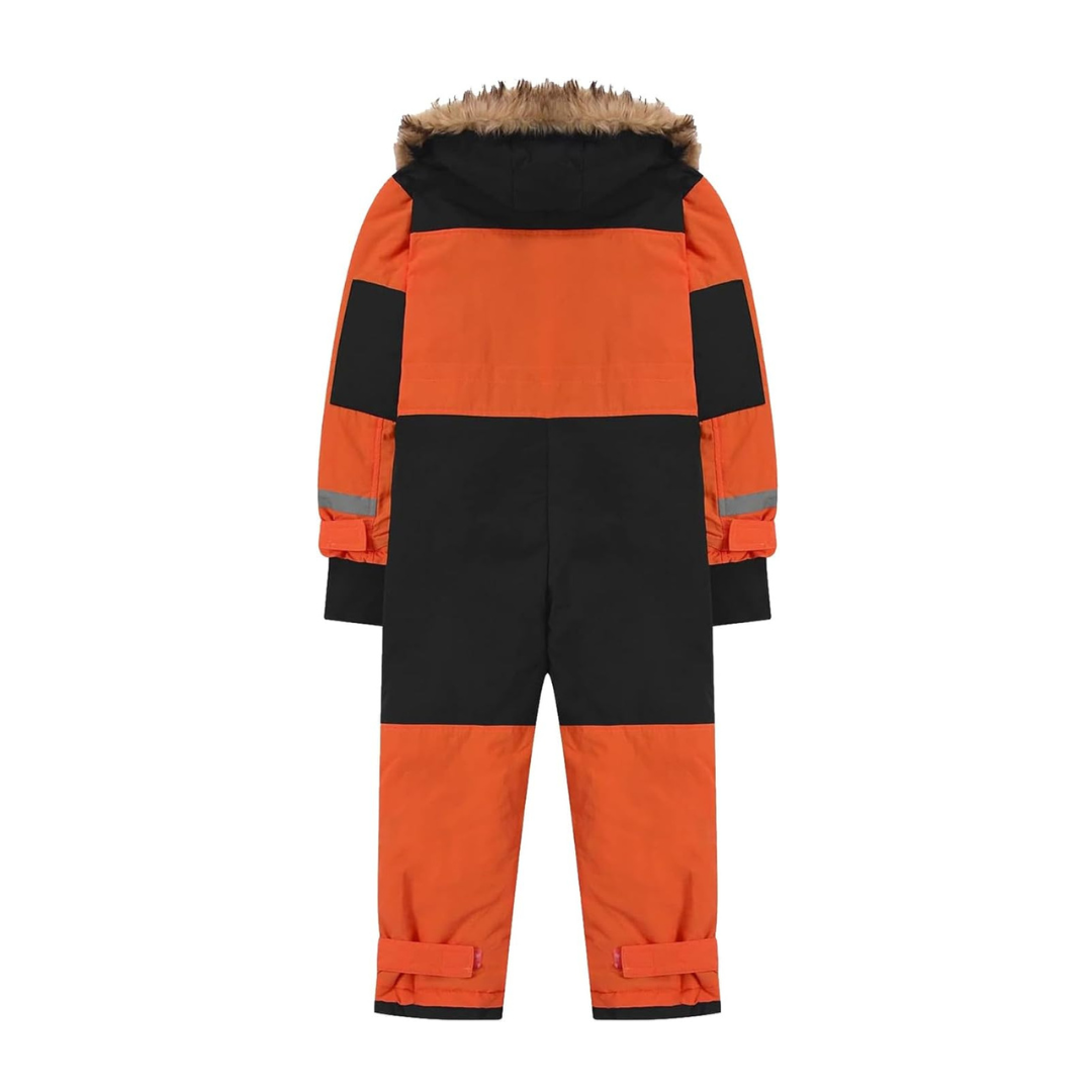 Combinaison de Ski Enfant avec Capuche Fourrure - Snowboo
