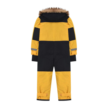 Combinaison de Ski Enfant avec Capuche Fourrure - Snowboo