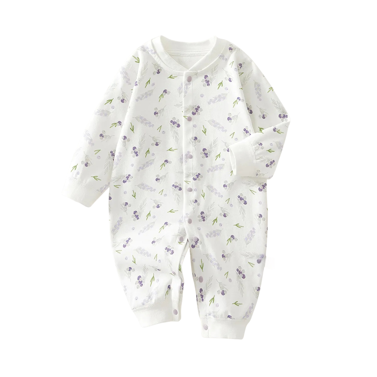 Bequemer Baby-Baumwollanzug - Ländlich