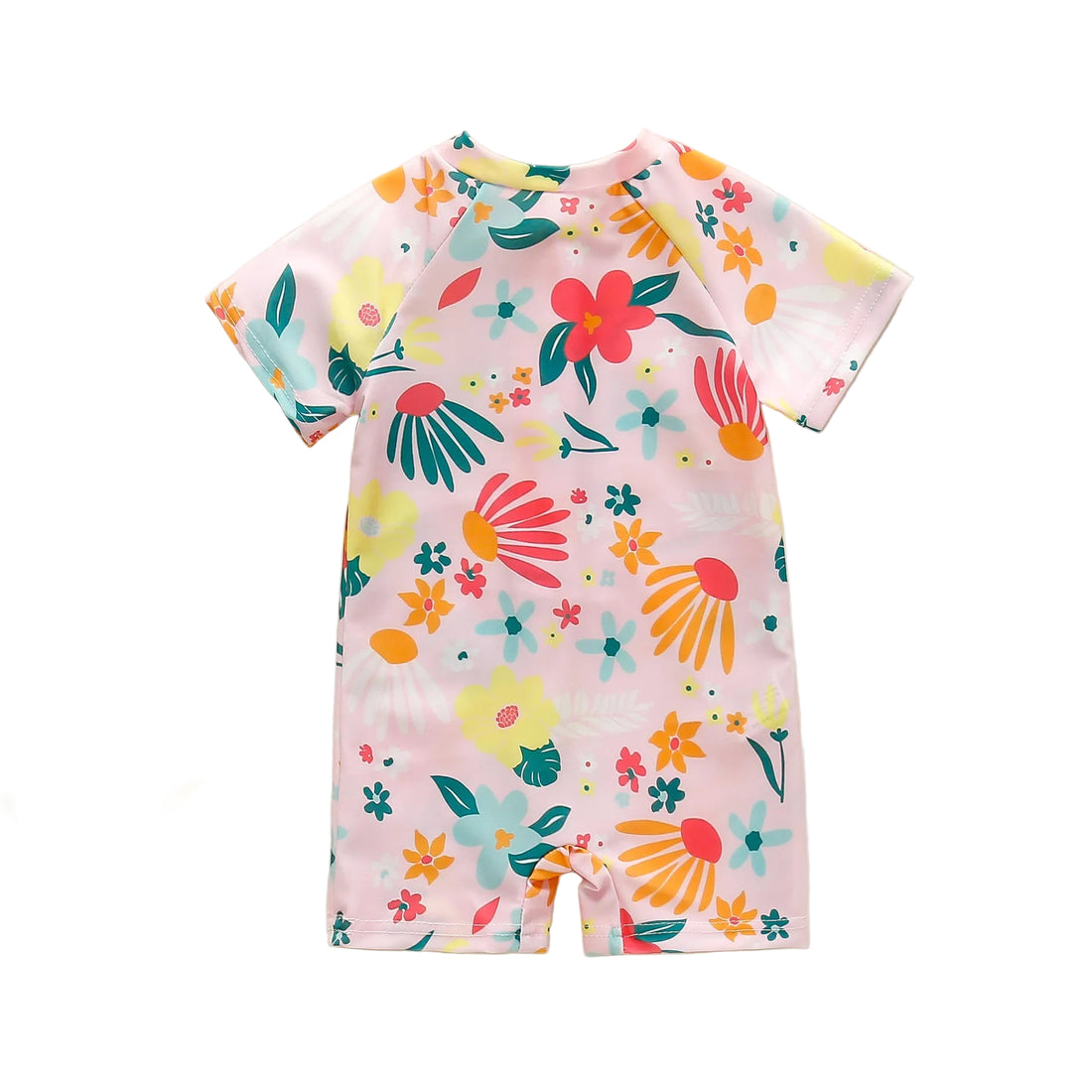 Maillot de Bain Bébé Fille Manches Courtes - Summer