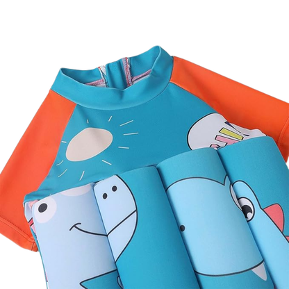 Maillot de bain bouée bébé - Dinosaure