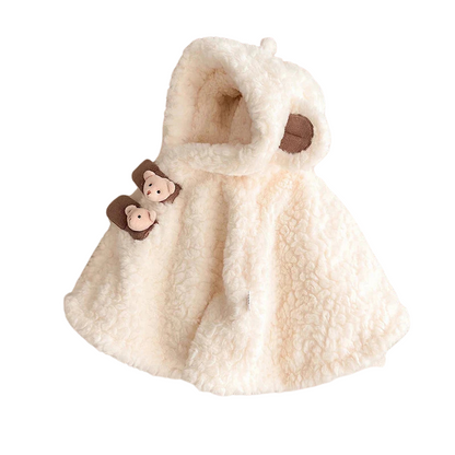 Manteau Cape Polaire Sherpa Porte-Bébé