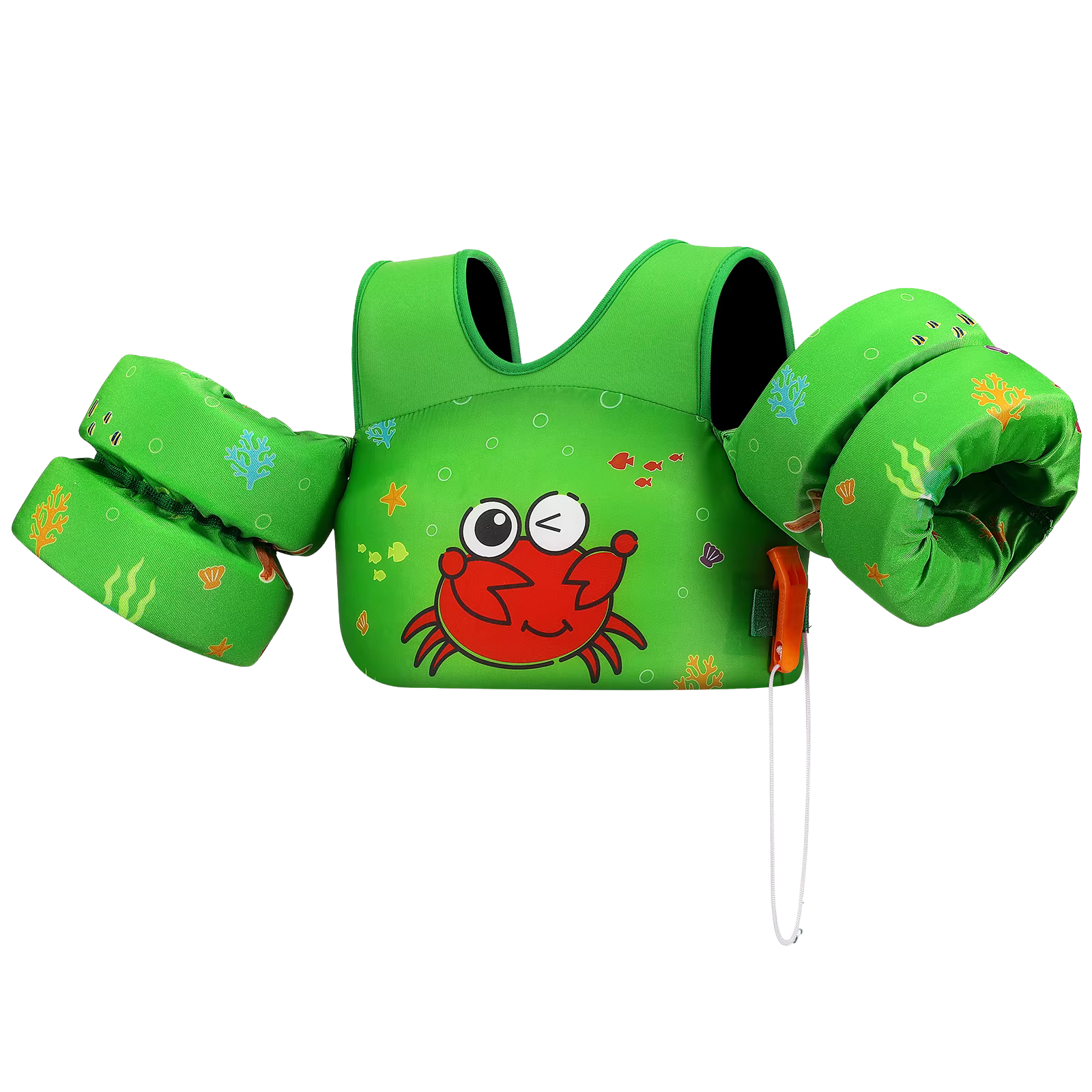 Gilet de natation enfant avec brassards intégrés
