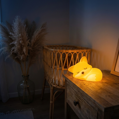 Veilleuse Léo le Renard rechargeable