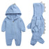 Combinaison mi-saison bébé coton dinosaure, photo 5