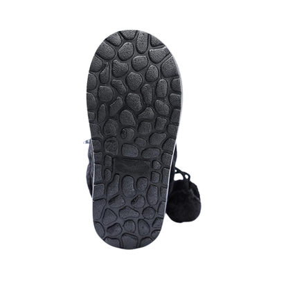 Bottes de Neige Bébé Fourrées avec Pompons