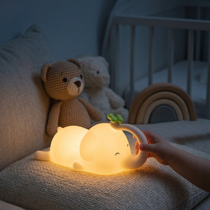 Veilleuse Élio l’Éléphant Rechargeable