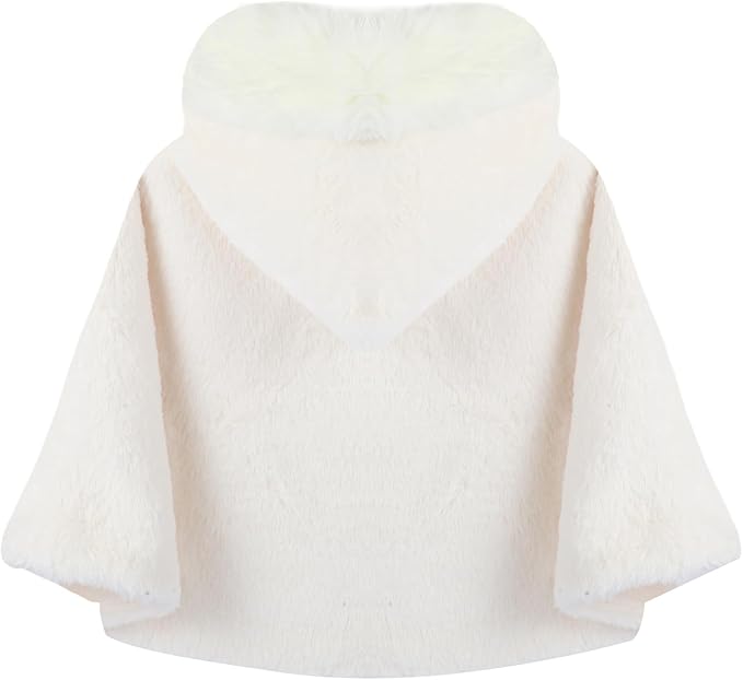 Poncho bébé hiver avec capuche – Cape chaude