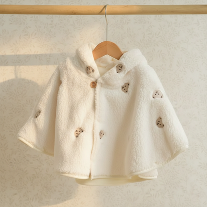 Manteau Cape Polaire Porte-Bébé