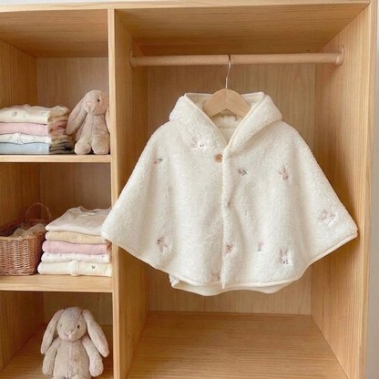 Manteau Cape Polaire Porte-Bébé