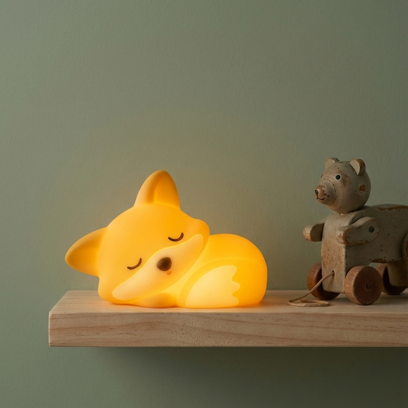 Veilleuse Léo le Renard rechargeable