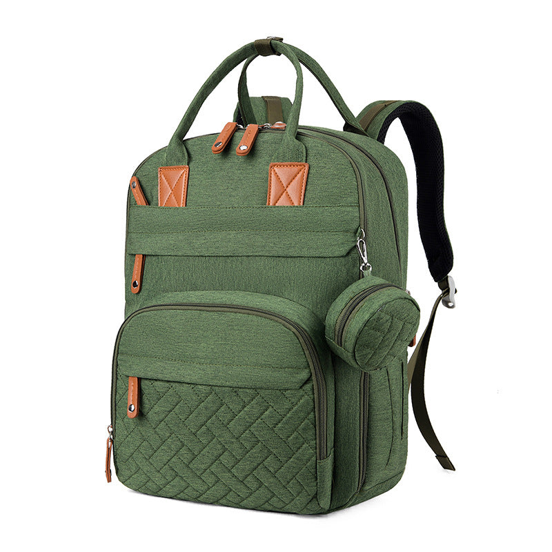 Sac à dos à langer bébé grande capacité USB - Porto Rico™