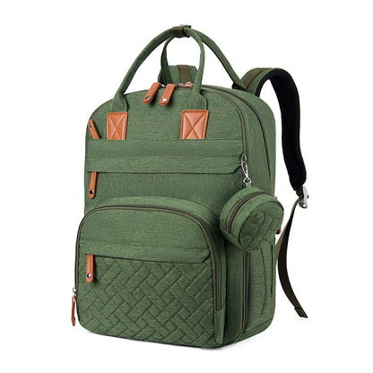 Sac à dos à langer bébé grande capacité USB - Porto Rico™