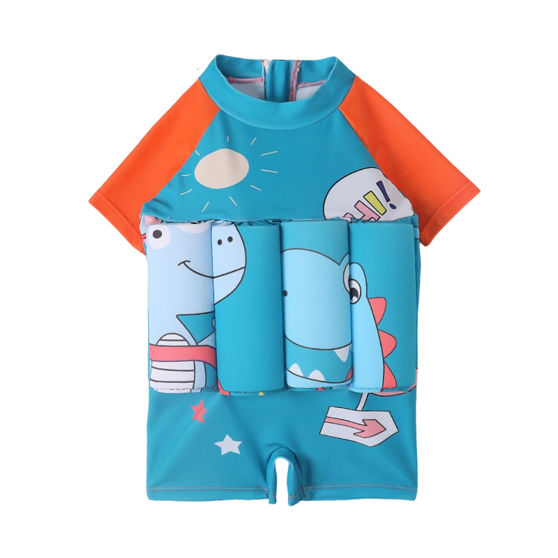 Maillot de bain bouée bébé - Dinosaure