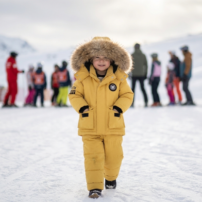 Ensemble de ski enfant Aventura, doudoune et salopette, photo 18