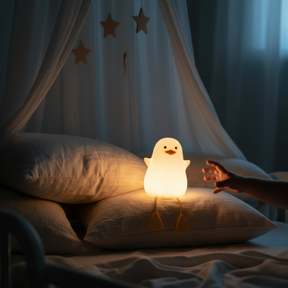Veilleuse Mouette Rechargeable USB pour Bébé/Enfant