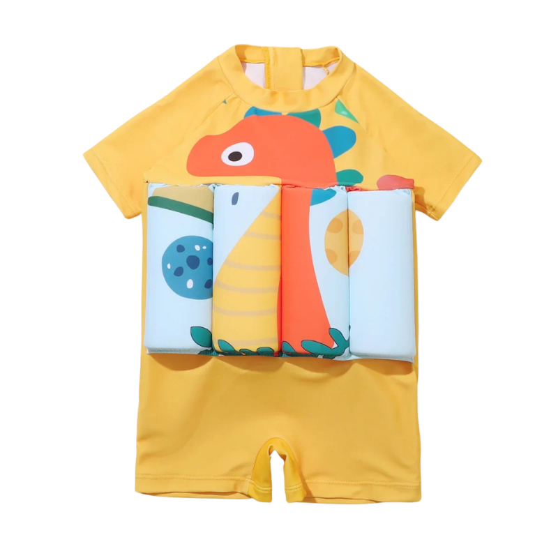 Maillot de bain bouée bébé - Dinosaure