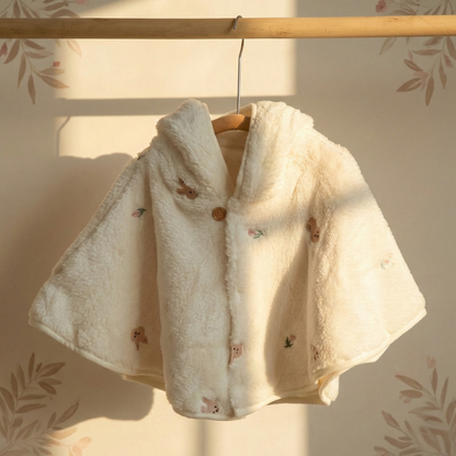 Manteau Cape Polaire Porte-Bébé