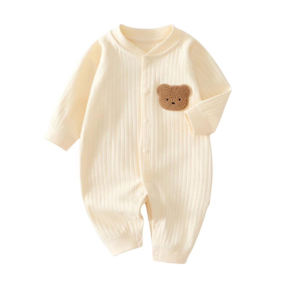 Combinaison Bébé Coton Confort - Ourson
