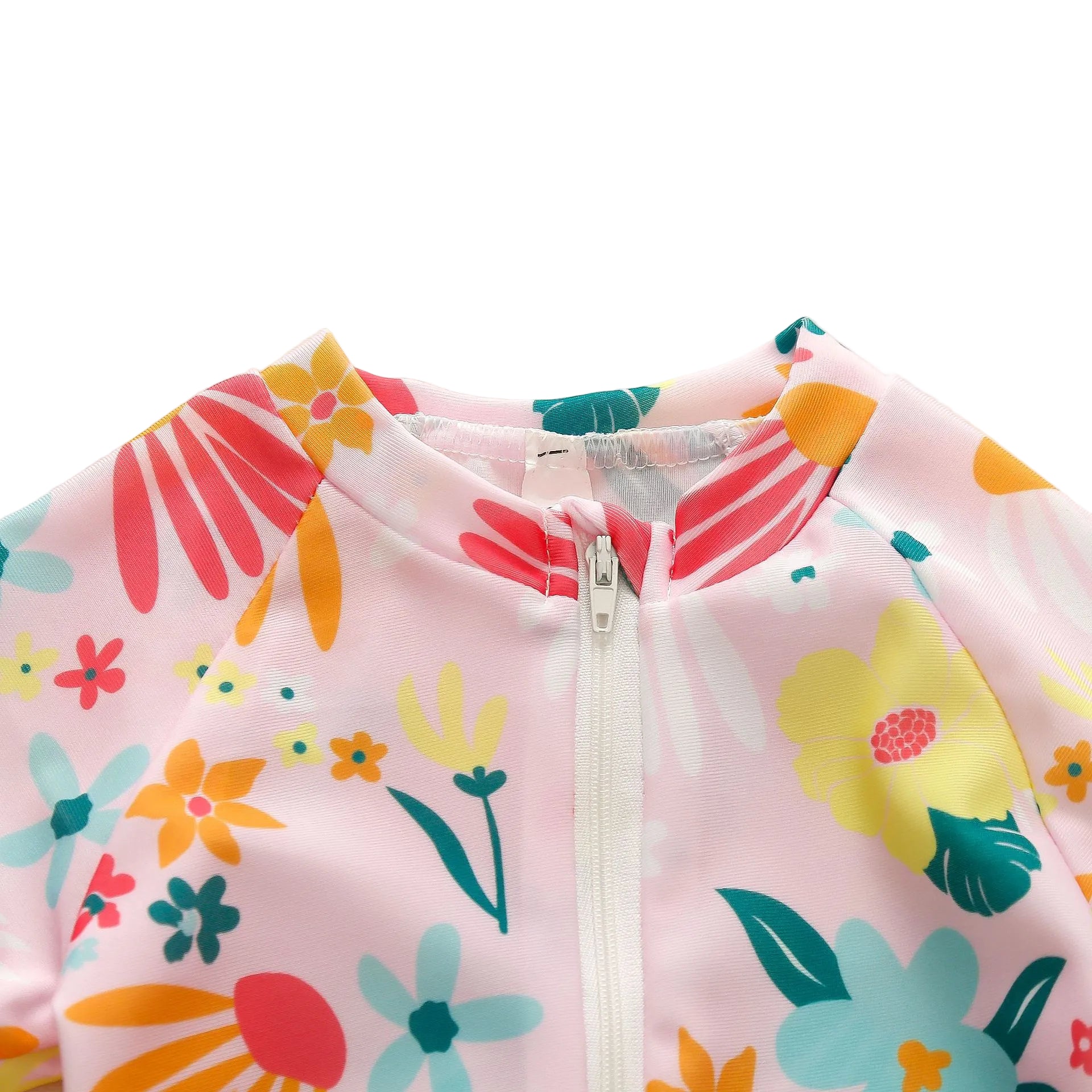 Maillot de Bain Bébé Fille Manches Courtes