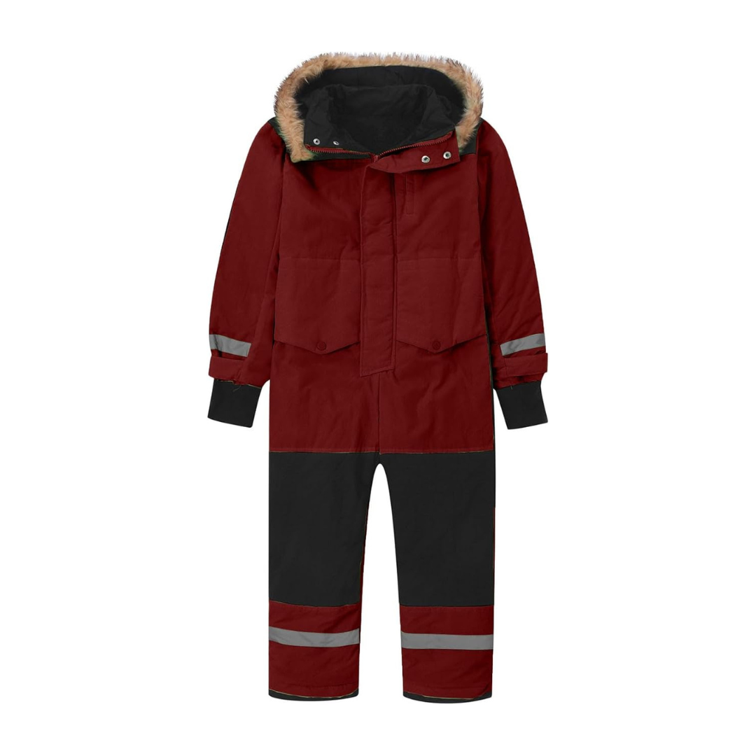 Combinaison de Ski Enfant avec Capuche Fourrure - Snowboo