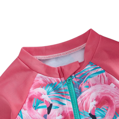 Maillot de Bain Bébé Fille avec Casquette - Lindsay