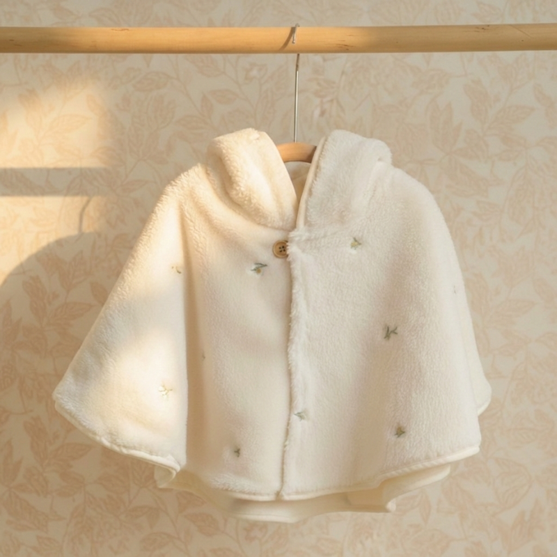 Manteau Cape Polaire Porte-Bébé