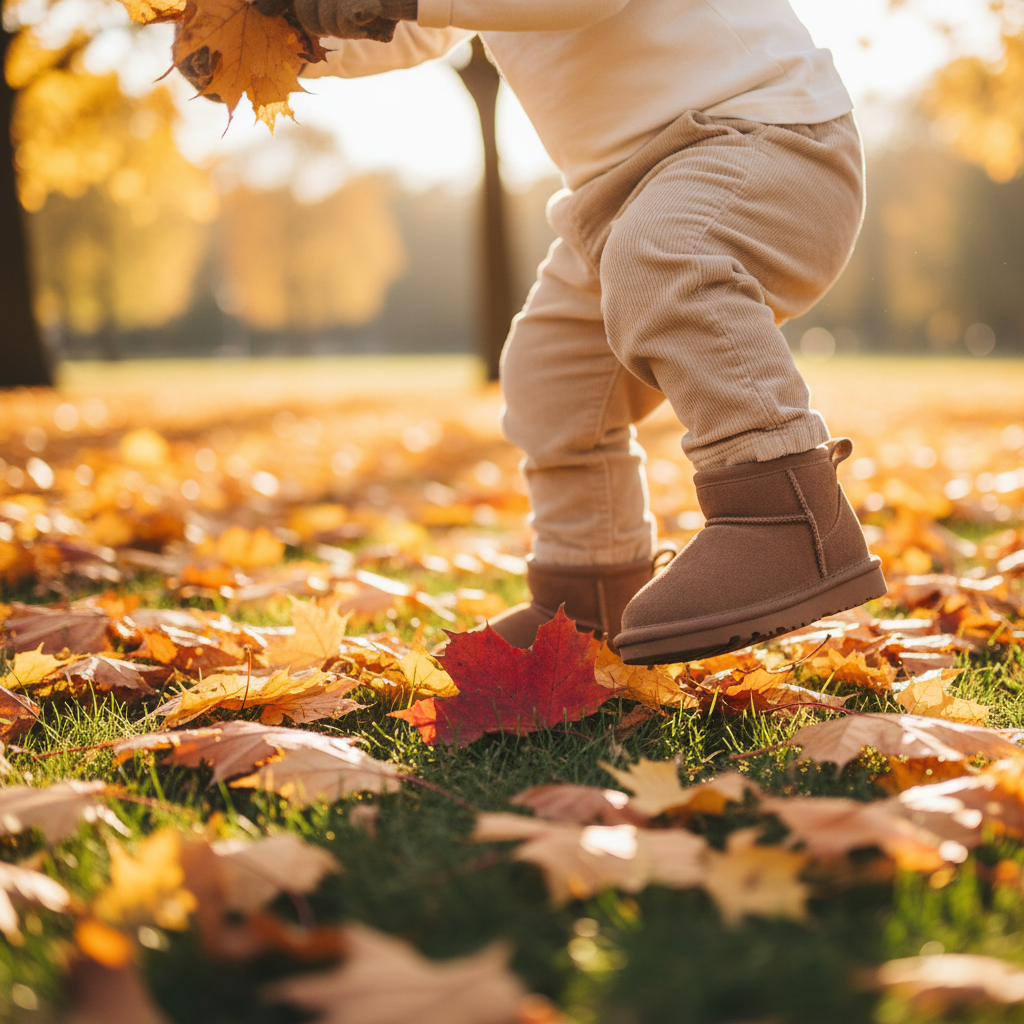 Lined Suede Boots for Baby / Child