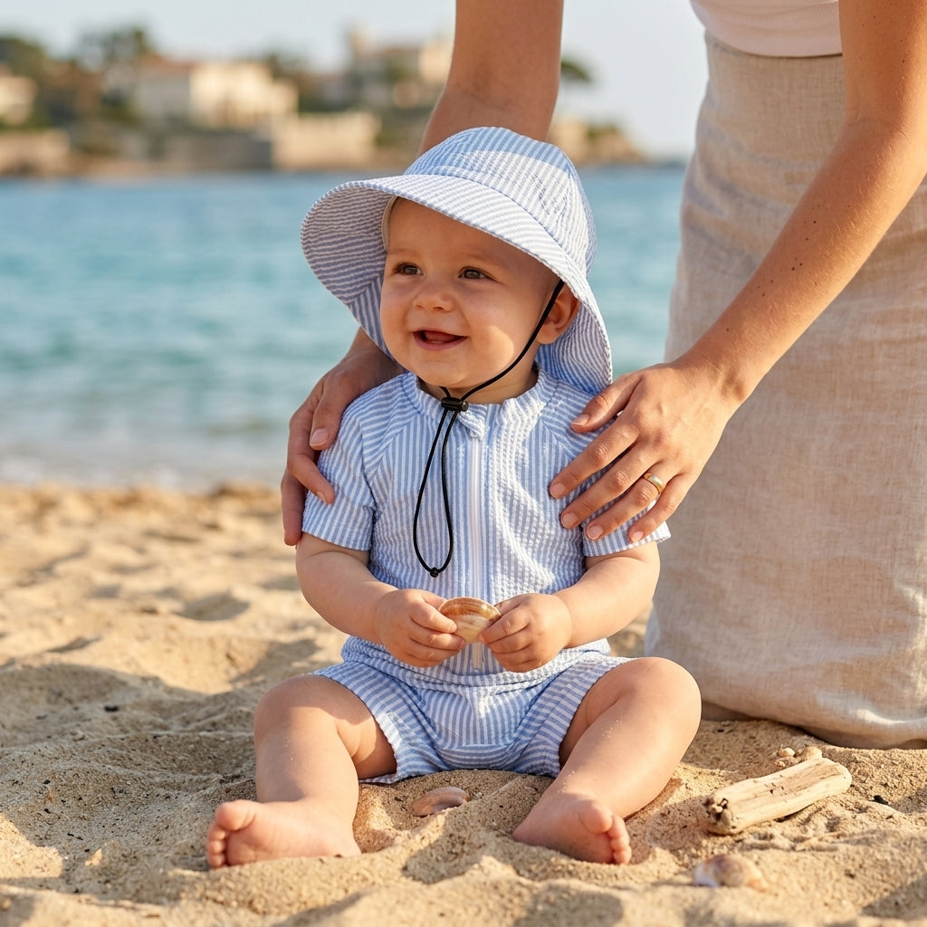 Maillot de Bain Bébé avec Casquette - Watson